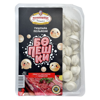 Пельмени Бопешки т.м. Первомайские Деликатесы, 0,4 кг